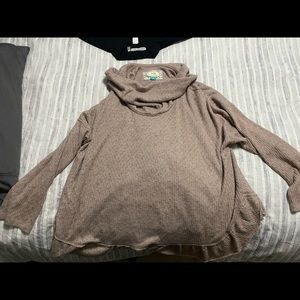 Anthropologie cowl neck sweater